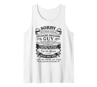 I Am Already Taken by Freaking Awesome Guy Born in May Tank Top