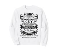 I Am Already Taken by Freaking Awesome Guy Born in October Sweatshirt
