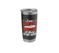 I Am Always Writing A Story in My Head Stainless Steel Insulated Tumbler