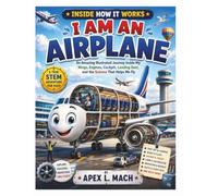 I AM AN AIRPLANE (INSIDE HOW IT WORKS): An Amazing Illustrated Journey Inside My Wings, Engines, Cockpit, Landing Gear, and the Science That Helps Me Fly (INSIDE HOW IT WORKS FOR KIDS)