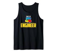 I Am an Engineer | Vintage Tech Nerd Humor Joke Tank Top