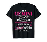 I Am An Gemini Woman Birthday Gifts May Or June Girl T-Shirt