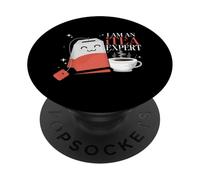 I am an ITea Expert Tea Lover Information Technology PopSockets Adhesive PopGrip