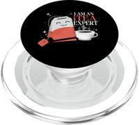 I am an ITea Expert Tea Lover Information Technology PopSockets PopGrip for MagSafe