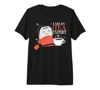 I am an ITea Expert Tea Lover Information Technology Premium T-Shirt