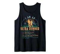I Am an Ultra Runner Running Ultramarathon Runner Athletes Tank Top