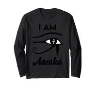I Am Awake- Horus Protection Symbol Egyptian Third Eye Egypt Long Sleeve T-Shirt