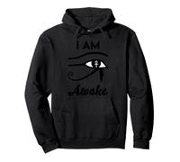 I Am Awake- Horus Protection Symbol Egyptian Third Eye Egypt Pullover Hoodie