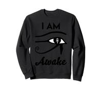 I Am Awake- Horus Protection Symbol Egyptian Third Eye Egypt Sweatshirt