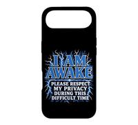 I Am Awake Please Respect My Privacy Lightning Funny Case for iPhone Air