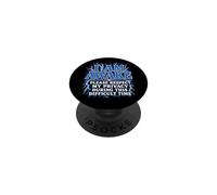 I Am Awake Please Respect My Privacy Lightning Funny PopSockets Adhesive PopGrip