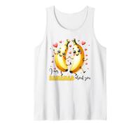 I Am Bananas About You Cute Fruit Love Design Tank Top
