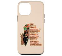 I Am Black Child Magical African Girl History Month Kids Case for iPhone 12 mini