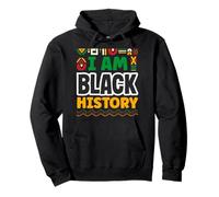 I Am Black History African American Powerful Pullover Hoodie