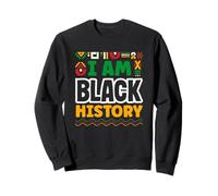 I Am Black History African American Powerful Sweatshirt
