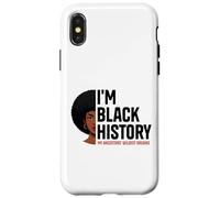 I Am Black History Ancestors Wildest Dreams Afro Pride Case for iPhone X/XS