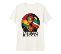 I am Black History, Juneteenth National Independence Day Premium T-Shirt