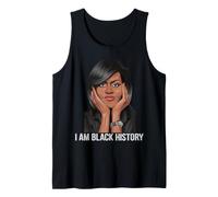 I Am Black History Michelle Obama International Women Month Tank Top
