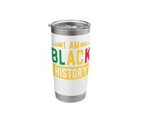 I Am Black History Stainless Steel Insulated Tumbler