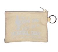 I AM BMX Dad Just Like A Normal Dad Except Much Cooler Key Chain Coin Purse Beige