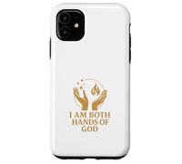 I Am Both Hands of God - Divine Duality Case for iPhone 11