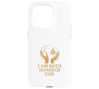 I Am Both Hands of God - Divine Duality Case for iPhone 15 Pro