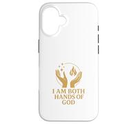 I Am Both Hands of God - Divine Duality Case for iPhone 16