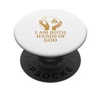 I Am Both Hands of God - Divine Duality PopSockets Adhesive PopGrip