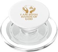 I Am Both Hands of God - Divine Duality PopSockets PopGrip for MagSafe