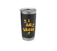 I Am Brave Present for Bravery Stainless Steel Insulated Tumbler