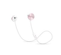i.am+ BUTTONS Bluetooth Wireless Headphones (Rose Gold White)