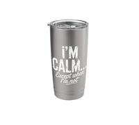 I am Calm Stainless Steel Insulated Tumbler