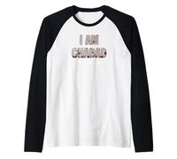 I Am Chabad Jewish Living Fun Gift Raglan Baseball Tee