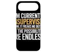 I Am Currently Unsupervised Possibilities Endless Humor Case for iPhone Air