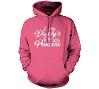 I Am Daddys Little Princess Unisex Hoodie - Pink Small