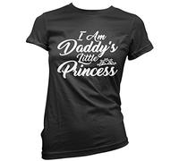 I Am Daddys Little Princess Women's T-Shirt - Black 12
