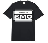 I Am Emo Hello Im Emo So What Elder Emo It was Never A Phase Comfort Colors Adult Heavyweight T-Shirt