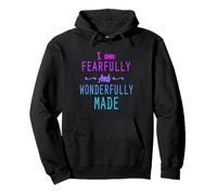 I Am Fearfully And Wonderfully Made, Bible Verses, Family Pullover Hoodie