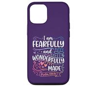 I Am Fearfully and Wonderfully Made Psalm 139:14 Case for iPhone 12/12 Pro