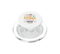 I am Fearfully & Wonderfully Made Retro Bible Verse PopSockets PopGrip for MagSafe