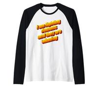 i am Fighting My Demons and They are Winning Funny Trendy Raglan Baseball Tee