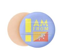 I Am From Bhutan Art Deco Fashion Air Cushion Makeup Foundation Sponge Powder Puff