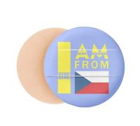 I Am From Czech Art Deco Fashion Air Cushion Makeup Foundation Sponge Powder Puff
