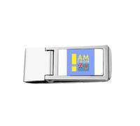 I Am from Fiji Art Deco Fashion Slim Money Clip Stainless Holder Pocket Wallet
