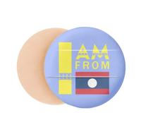 I Am From Laos Art Deco Fashion Air Cushion Makeup Foundation Sponge Powder Puff