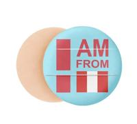 I Am From Peru Art Deco Fashion Air Cushion Makeup Foundation Sponge Powder Puff