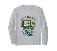 I Am From the 1900's Vintage Soul, Timeless Style Long Sleeve T-Shirt