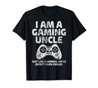 I Am Gaming Uncle Just Like Normal Uncle Except Much Cooler T-Shirt