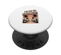 I Am Gay for Los Angeles Rainbow LGBTQ Pride LA PopSockets Adhesive PopGrip