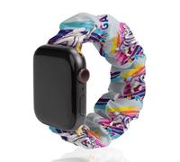 I Am Gay LGBT Siberian Husky Replacement Watchband Cute Printed Watch Strap Elastic Solo Loop Bands Compatible for Apple Watch 38mm/40mm